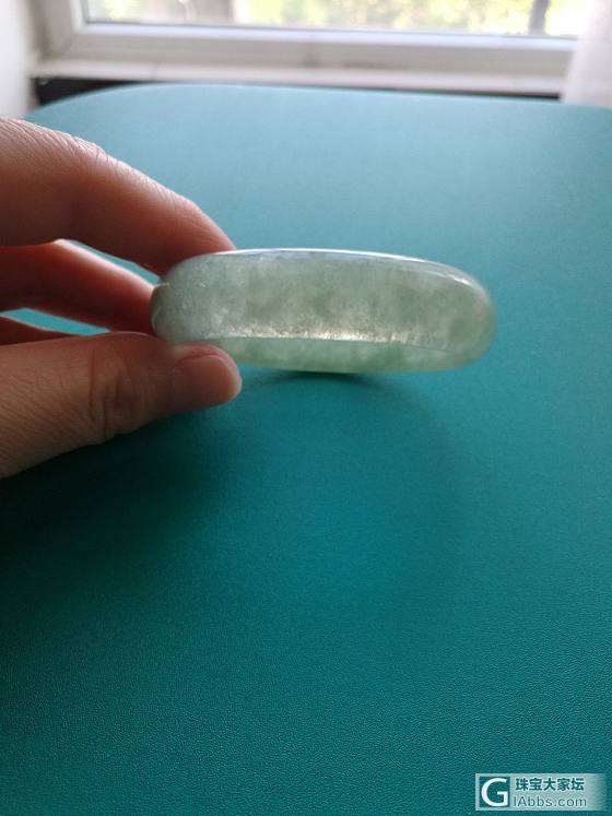 转个晴水贵妃镯，欢迎大家围观_手镯翡翠
