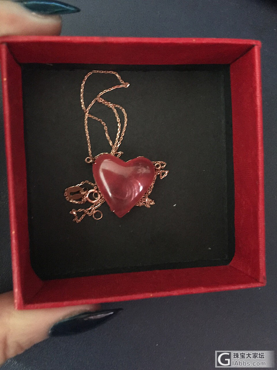 冰种红纹石项链_红纹石