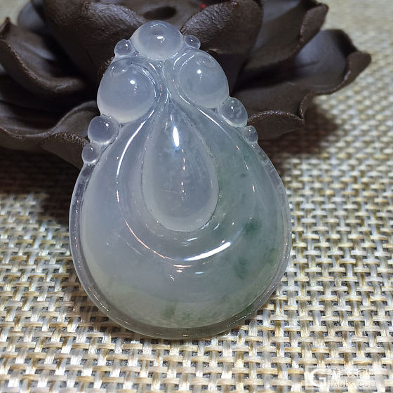 秒杀350。喜欢微信：15902085194_花件翡翠