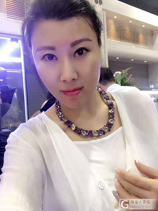 彩寶_彩色宝石项链