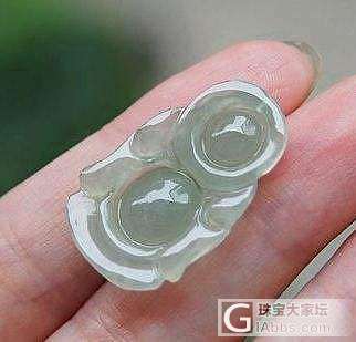 9.9【花好月圆翡翠阁】3尊欢喜可爱翡翠A货小立佛_翡翠