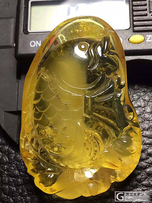 年年有鱼！可以走淘宝，假一赔十！_琥珀蜜蜡