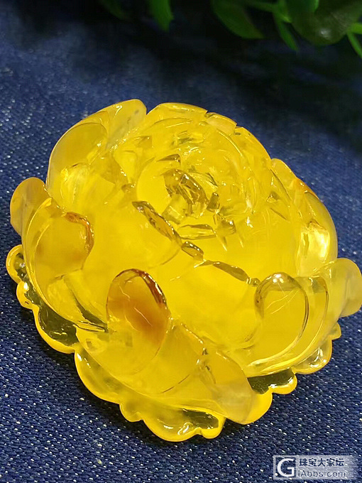 天然极品鸡油黄老蜜蜡_花件蜜蜡
