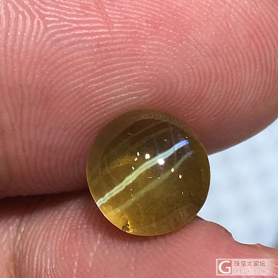 大家看看这颗猫眼怎么样？_金绿宝石