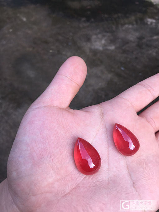 阿根廷冰种红纹石_红纹石