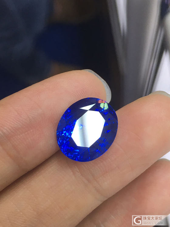 蓝宝石鉴赏_刻面宝石蓝宝石