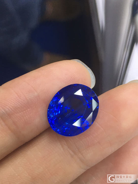 蓝宝石鉴赏_刻面宝石蓝宝石
