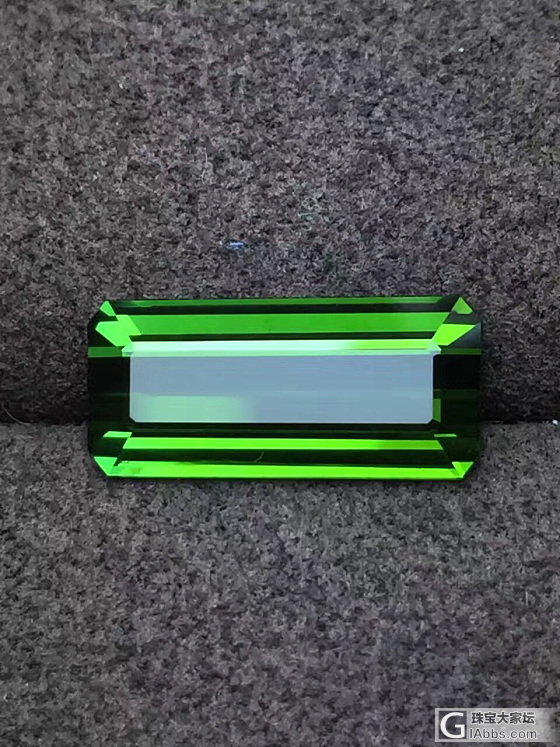 绿碧玺_刻面宝石碧玺