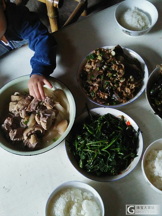 中秋节回娘家吃饭了_美食