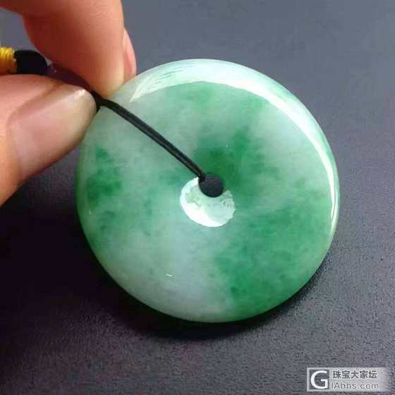团圆夜各种圆，大家中秋快乐！_挂件翡翠