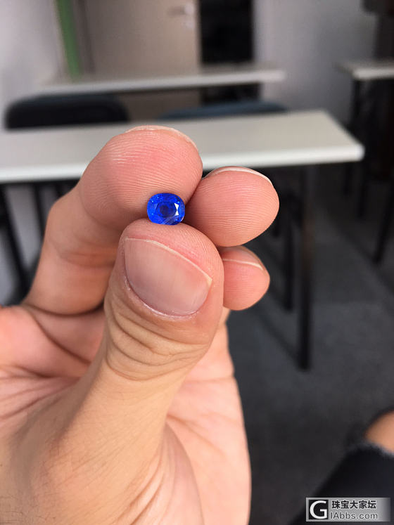 缅甸蓝宝金红石 瑕疵_刻面宝石蓝宝石