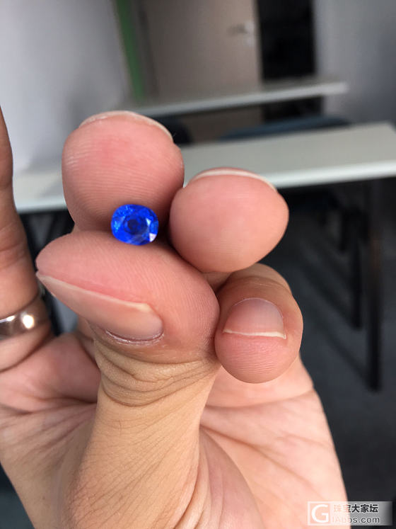 缅甸蓝宝金红石 瑕疵_刻面宝石蓝宝石