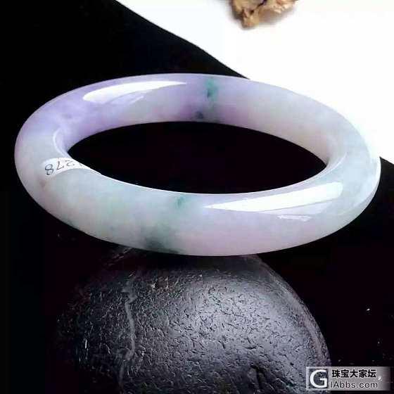 圆条紫镯_手镯翡翠