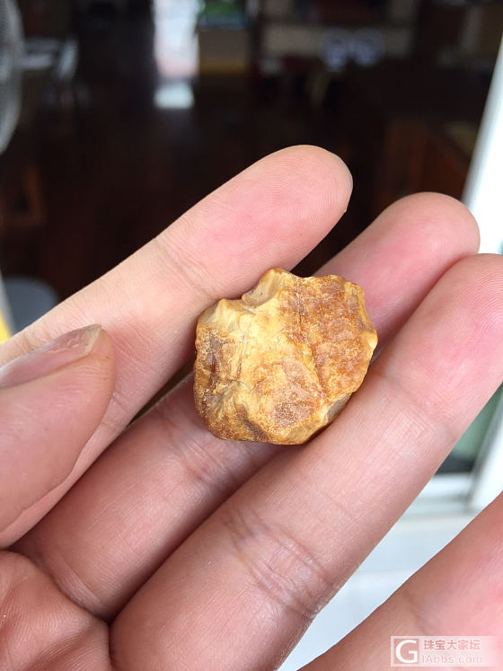 磨个戒面_打磨蜜蜡
