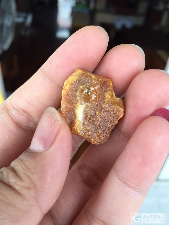 磨个戒面_打磨蜜蜡