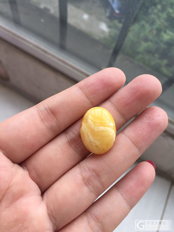 磨个戒面_打磨蜜蜡