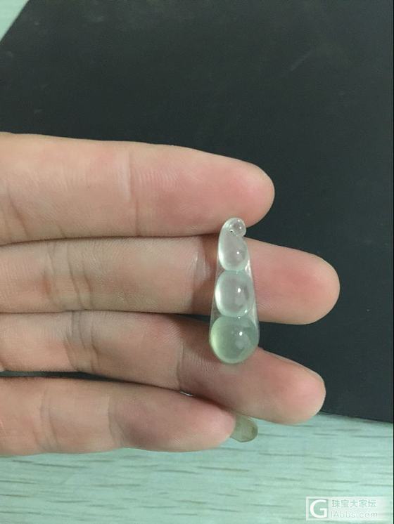 冰豆豆，正冰带彩，百数来秒，买到就赚到，不是天天都有白菜价的。_挂件翡翠