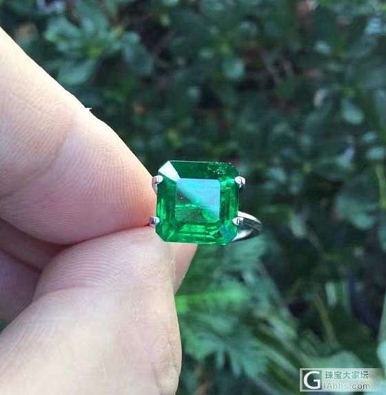 ##中颐完美级别祖母绿##  4.86ct  GRS证书_祖母绿中颐彩色宝石