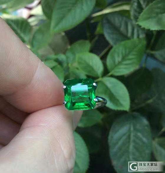 ##中颐完美级别祖母绿##  4.86ct  GRS证书_祖母绿中颐彩色宝石