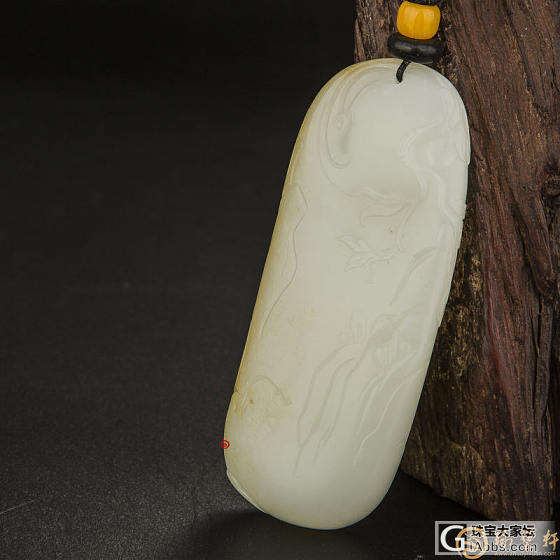 有意思的黄皮籽料把件_和田玉