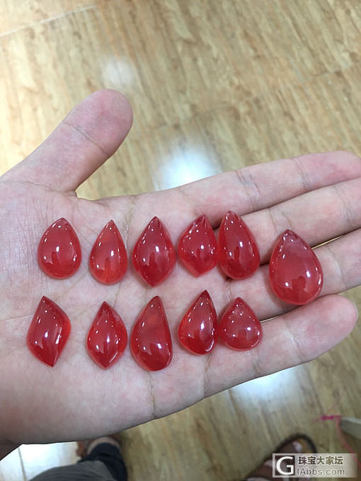 阿根廷冰种红纹石_红纹石