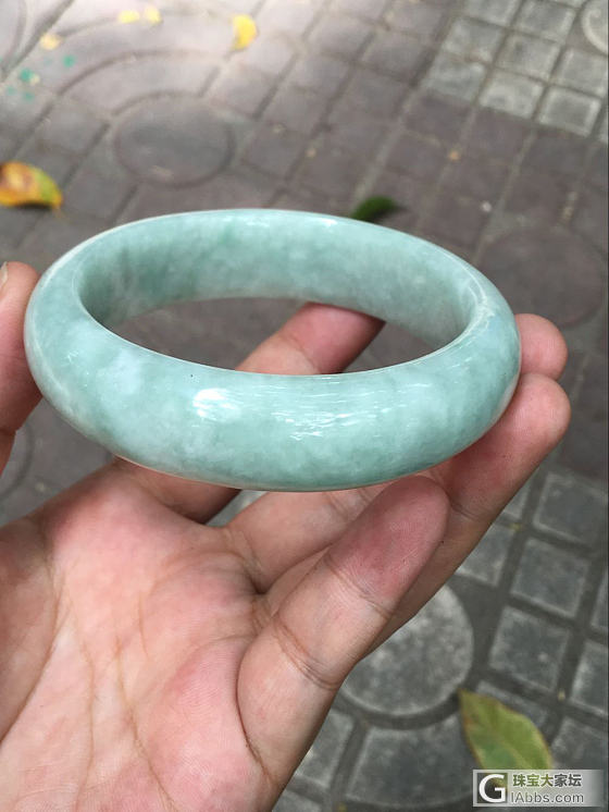 大圈口翡翠手镯_手镯翡翠
