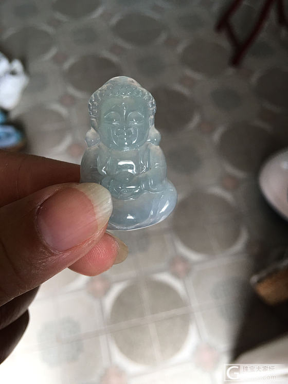 我新请的佛公和宝宝佛到了，大家看看怎样_翡翠