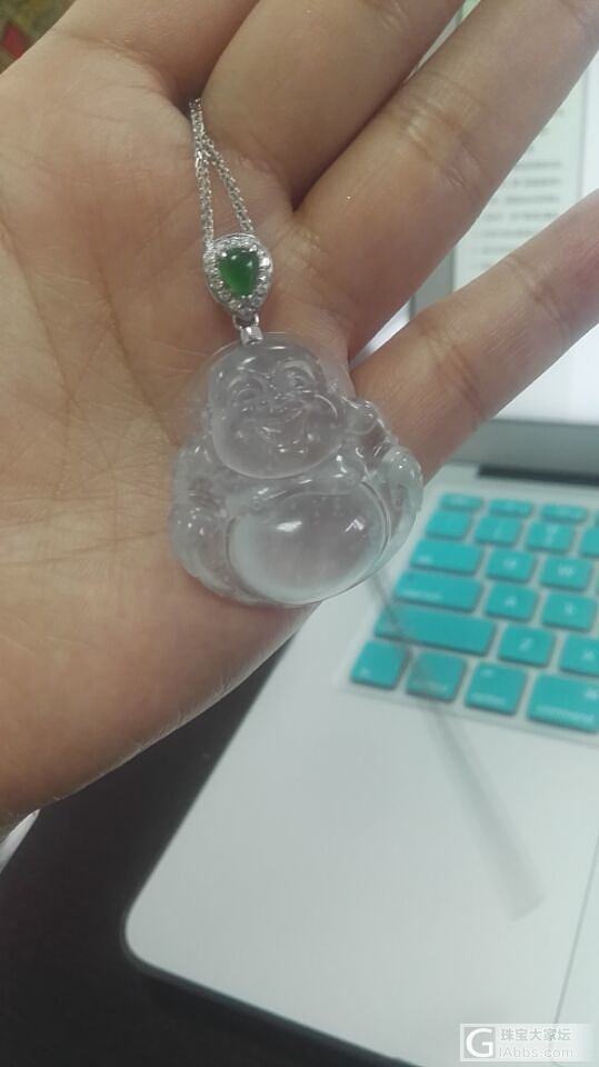 弥勒佛是不是有欢喜佛这一说法，为什么是男戴菩萨女戴佛？懂的人入_吊坠翡翠