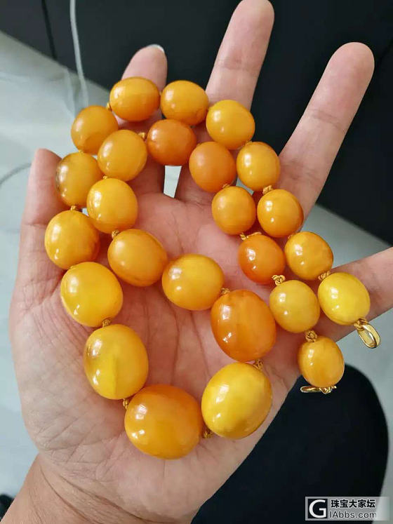 老蜜蜡 欧洲回流 大家看一看_蜜蜡