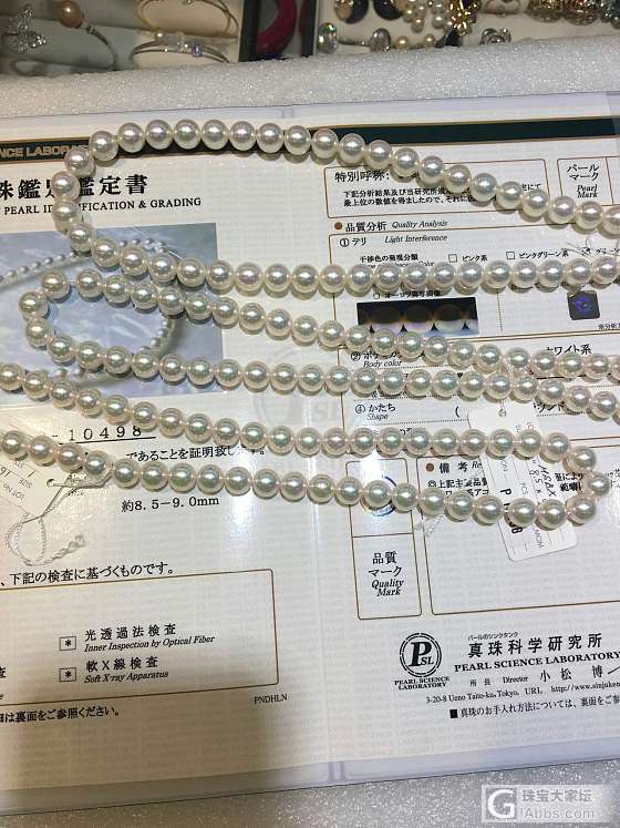 日本天女珠akoya天女珠光泽好无瑕疵_珍珠