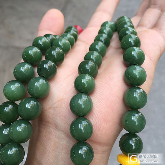 碧玉精品_珠串碧玉