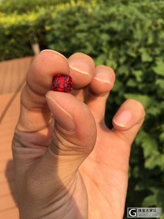 3.7克拉也很美哦_刻面宝石尖晶石
