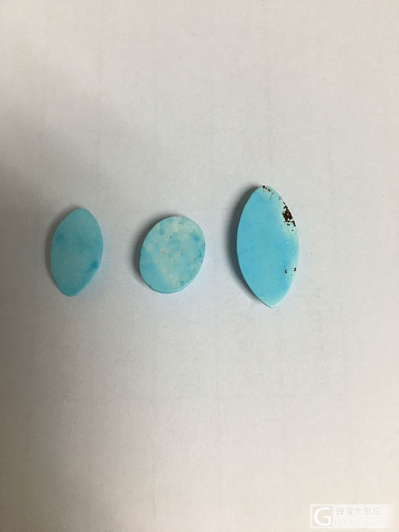 (新增松石蛋面；方形自然光图）)出松石小件！蛋面+方形戒面，价格感人！_松石