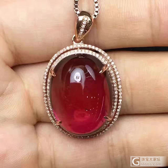 完美红碧玺_碧玺