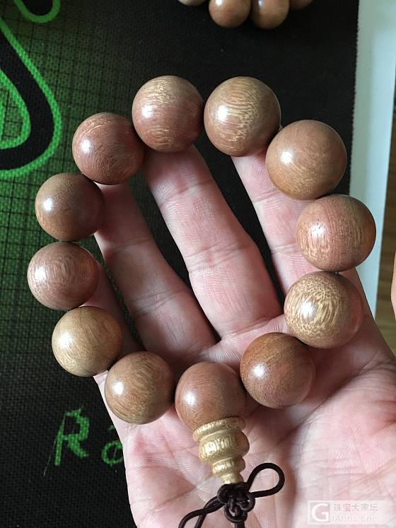 入手沉香，不知道是不是，大家帮忙看看_珠串其他名木文玩