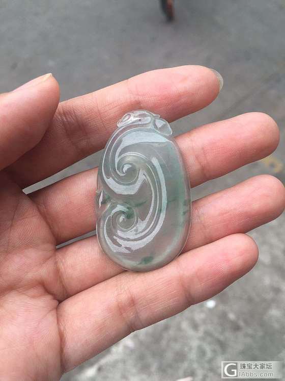 冰飘花如意_翡翠