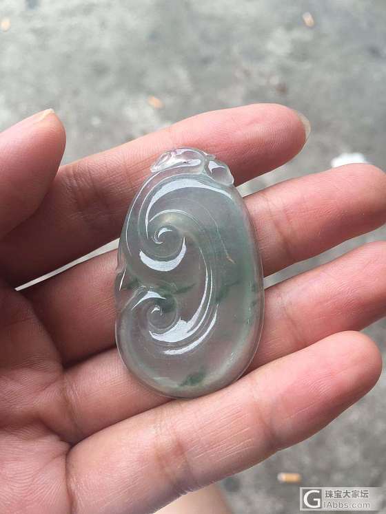 冰飘花如意_翡翠