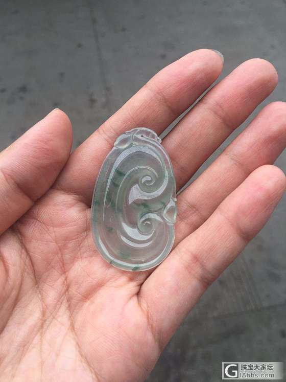 冰飘花如意_翡翠