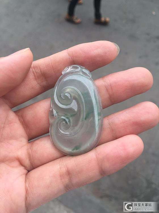 冰飘花如意_翡翠