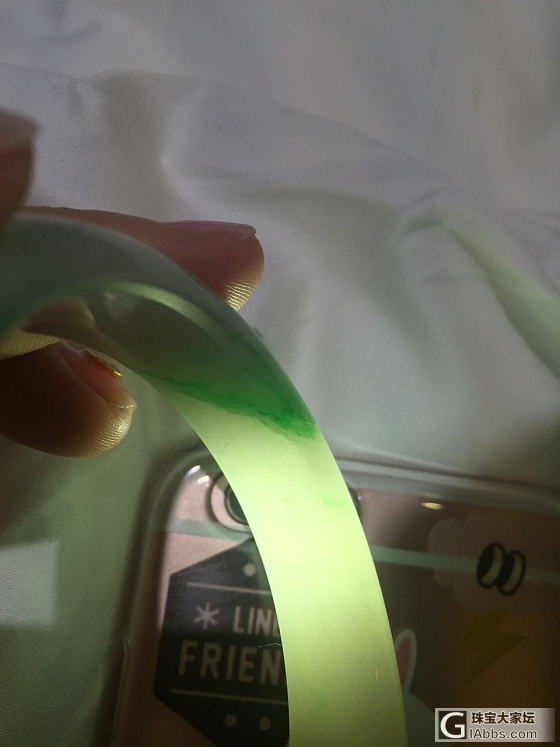 刚拍回来的镯子_翡翠