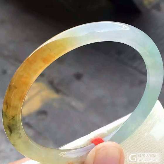 冰黄冰黄，又冰又黄_手镯翡翠