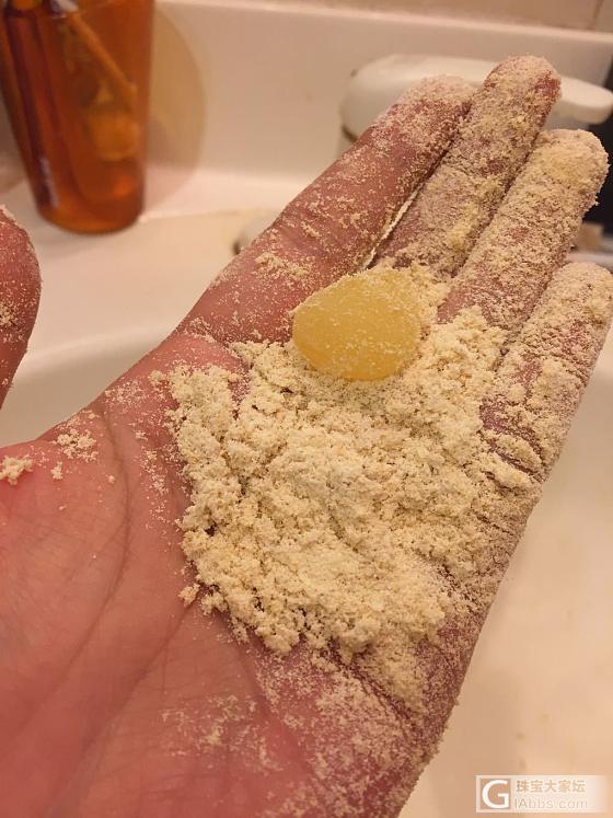 首次尝试！没台磨的人心里苦……但就是不说！咱靠眼睛！咱靠手！_打磨蜜蜡