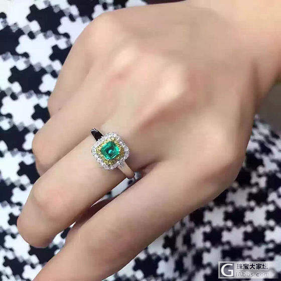 就喜欢这样的小小的精致的美_祖母绿