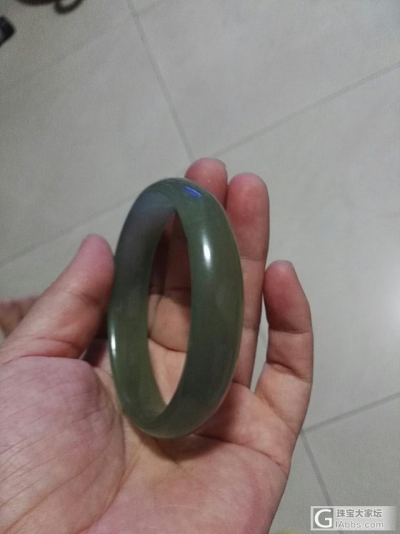 180老岫玉，贵妃镯独一无二，58口径，喜欢的联系我_岫岩玉手镯