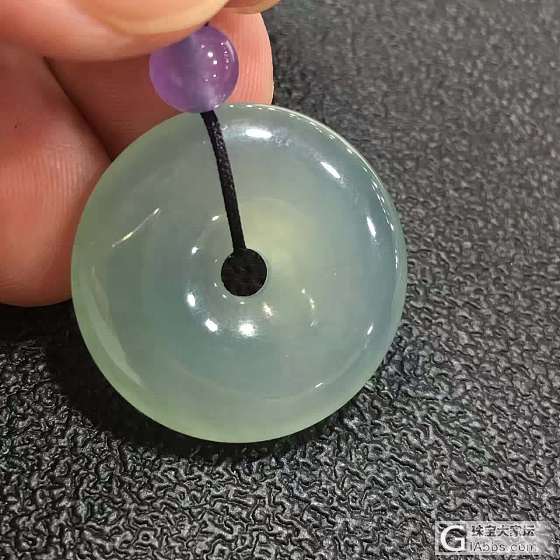 新货，这次捡的料成品出来后效果还真不错_平安扣翡翠
