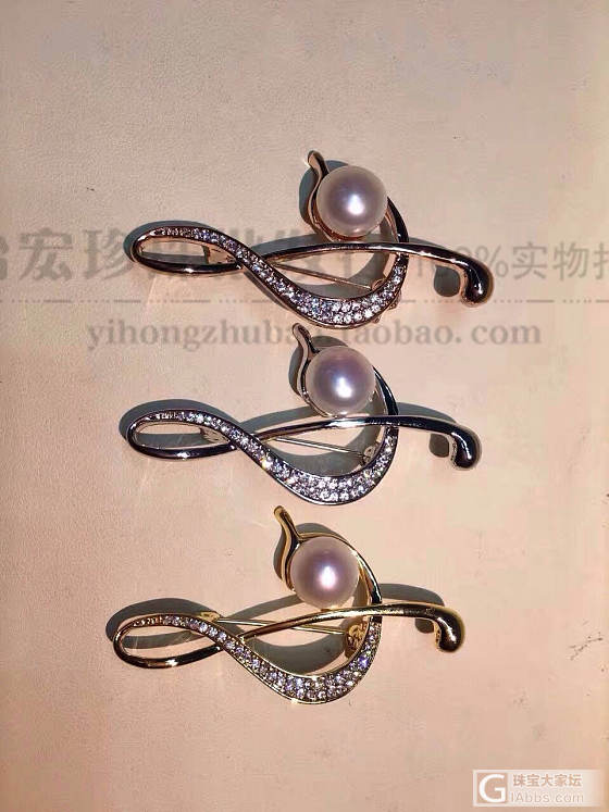 人鱼的乐章 音符款         简单而不失华丽_胸饰珍珠