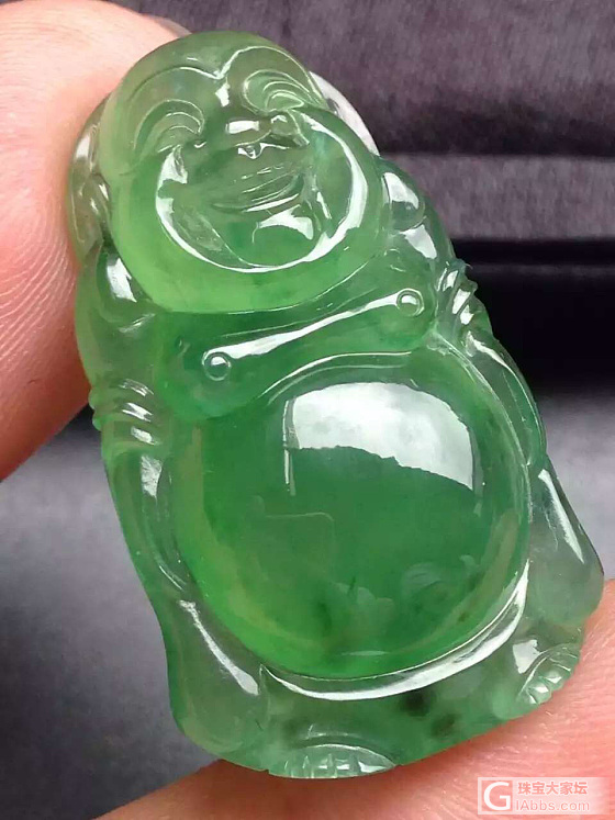 入了个站佛，就是尺寸小了点，要镶嵌_翡翠