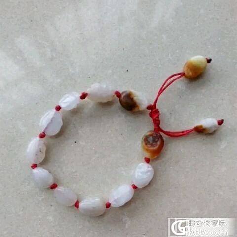 好久不来坛子，一来就是转闲置的，看看哈_和田玉项链珠串钻石