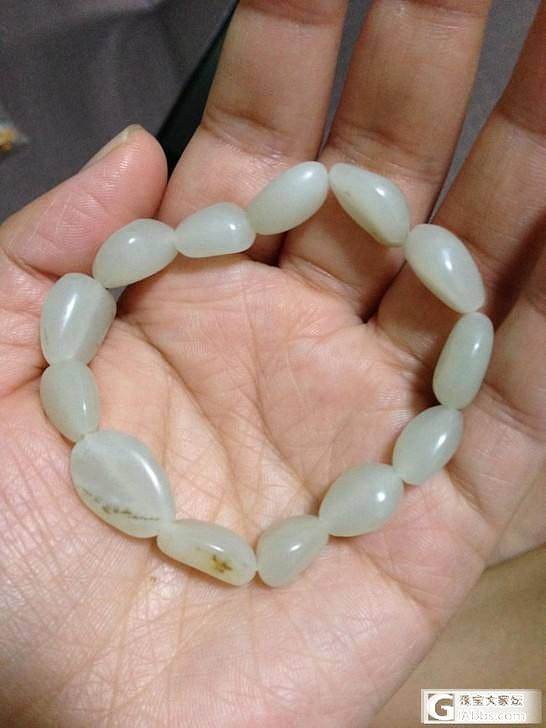 好久不来坛子，一来就是转闲置的，看看哈_和田玉项链珠串钻石