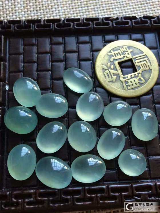 翡翠戒面_蛋面翡翠